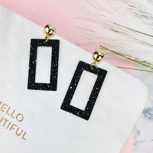 Flash Back 80s Print Earrings.